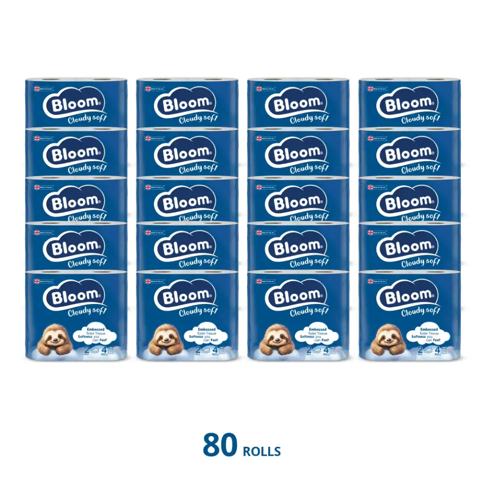 Bloom 2ply Toilet Tissue 160 rolls