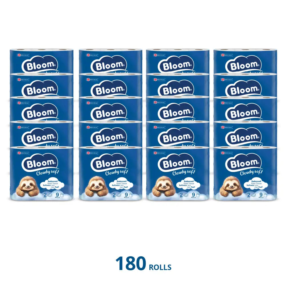 Bloom 2ply Toilet Tissue 180 Rolls