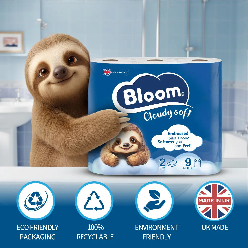 Bloom 2ply Toilet Tissue 180 Rolls