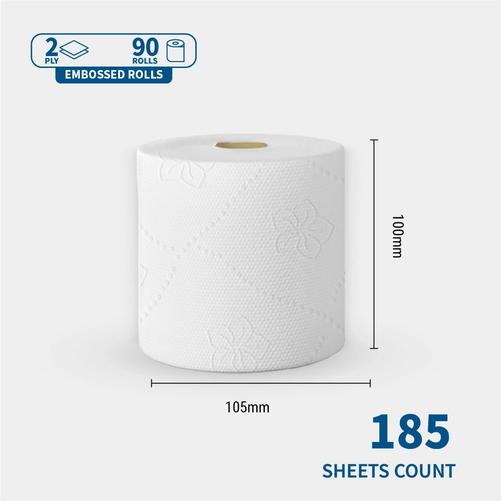 Bloom 2ply Toilet Tissue 90 rolls