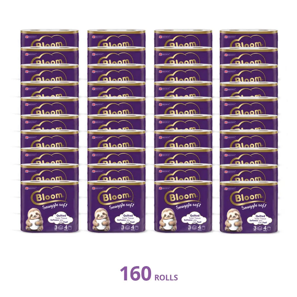 Bloom 3ply Toilet Tissue 40 rolls