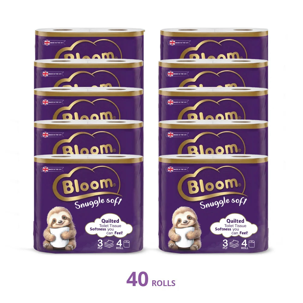 Bloom 3ply Toilet Tissue 160 rolls