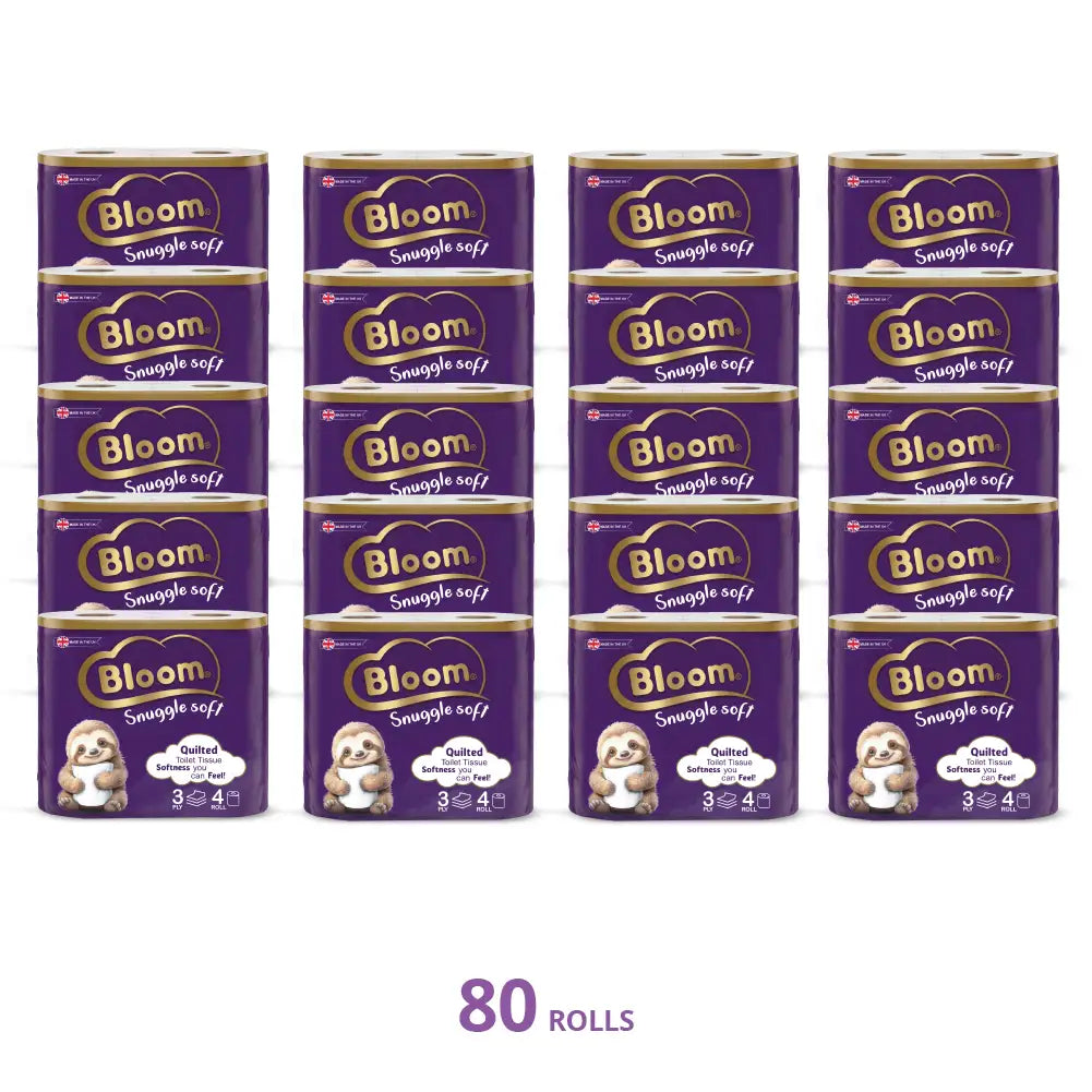 Bloom 3ply Toilet Tissue 160 rolls