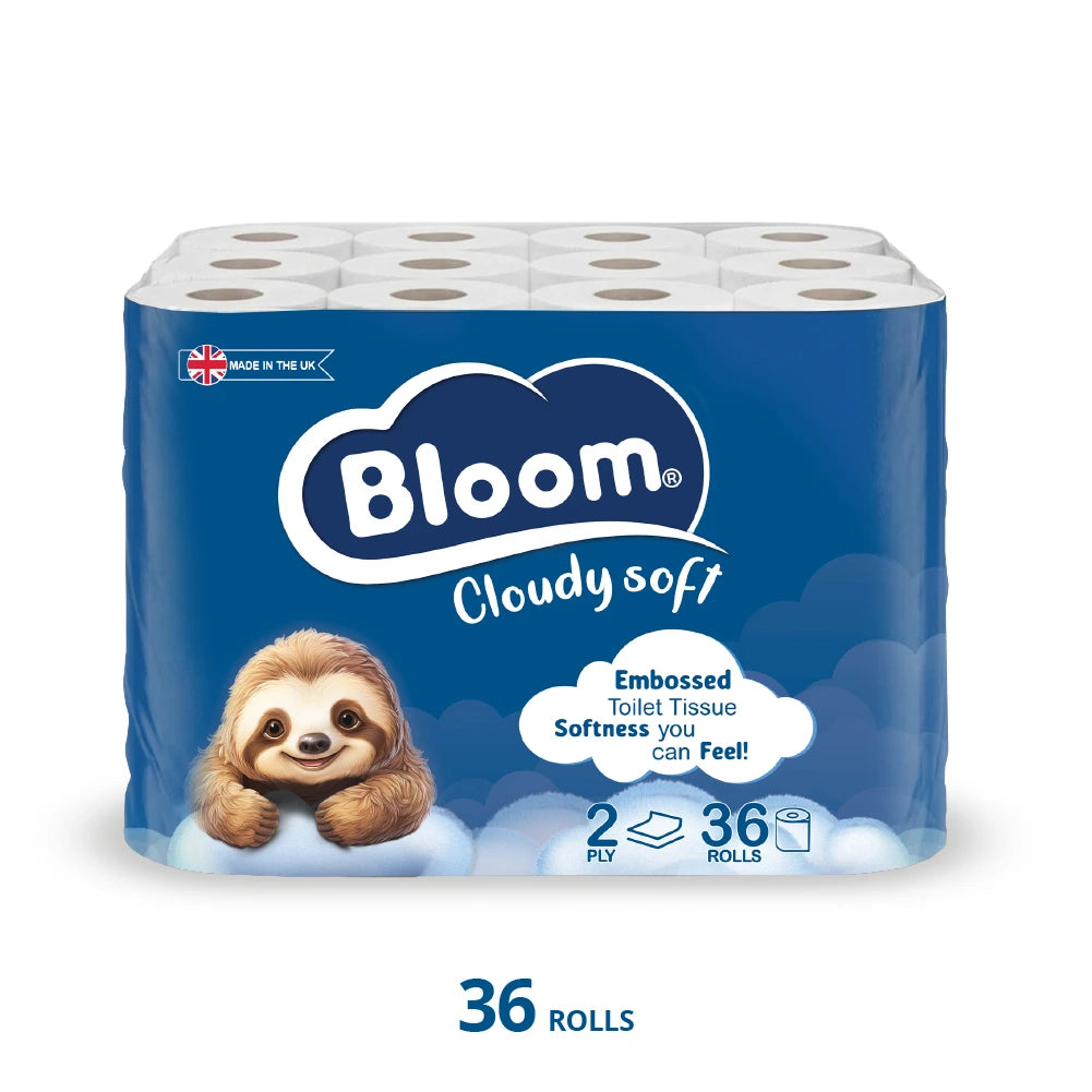 Bloom 2ply Toilet Tissue 72 rolls