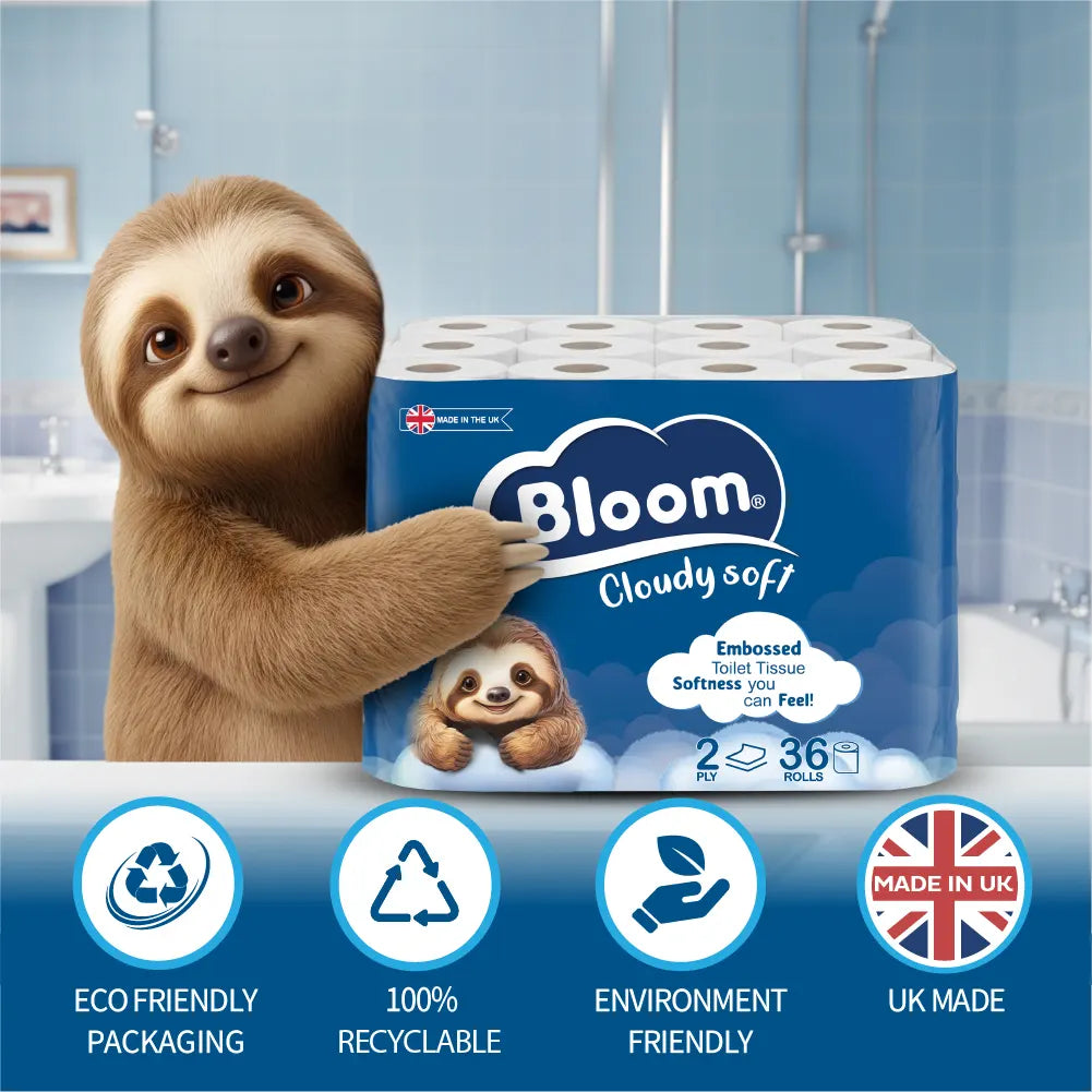 Bloom 2ply Toilet Tissue 36 rolls