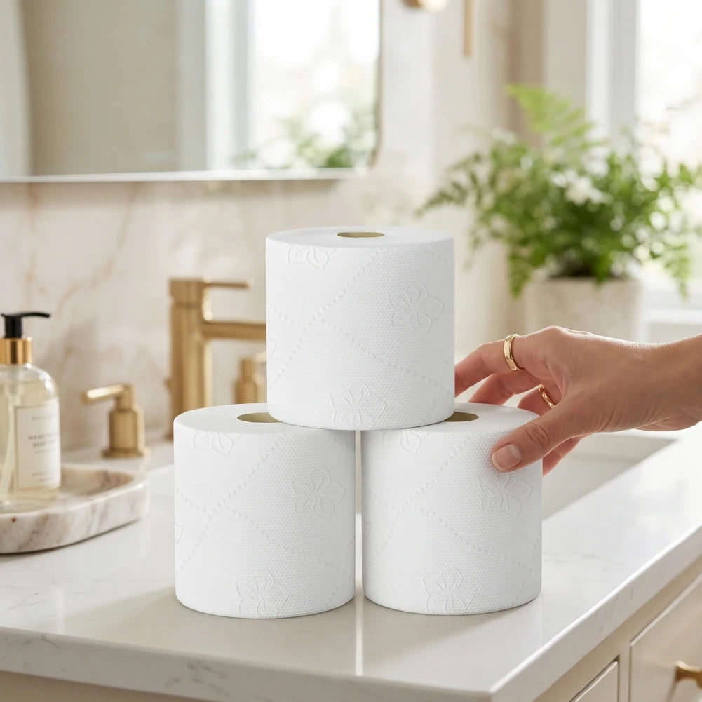 Bloom 3ply Toilet Tissue 192 rolls
