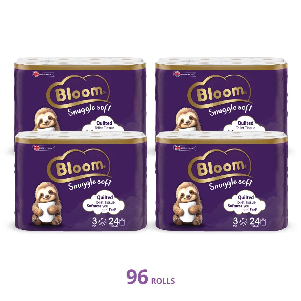 Bloom 3ply Toilet Tissue 96 rolls
