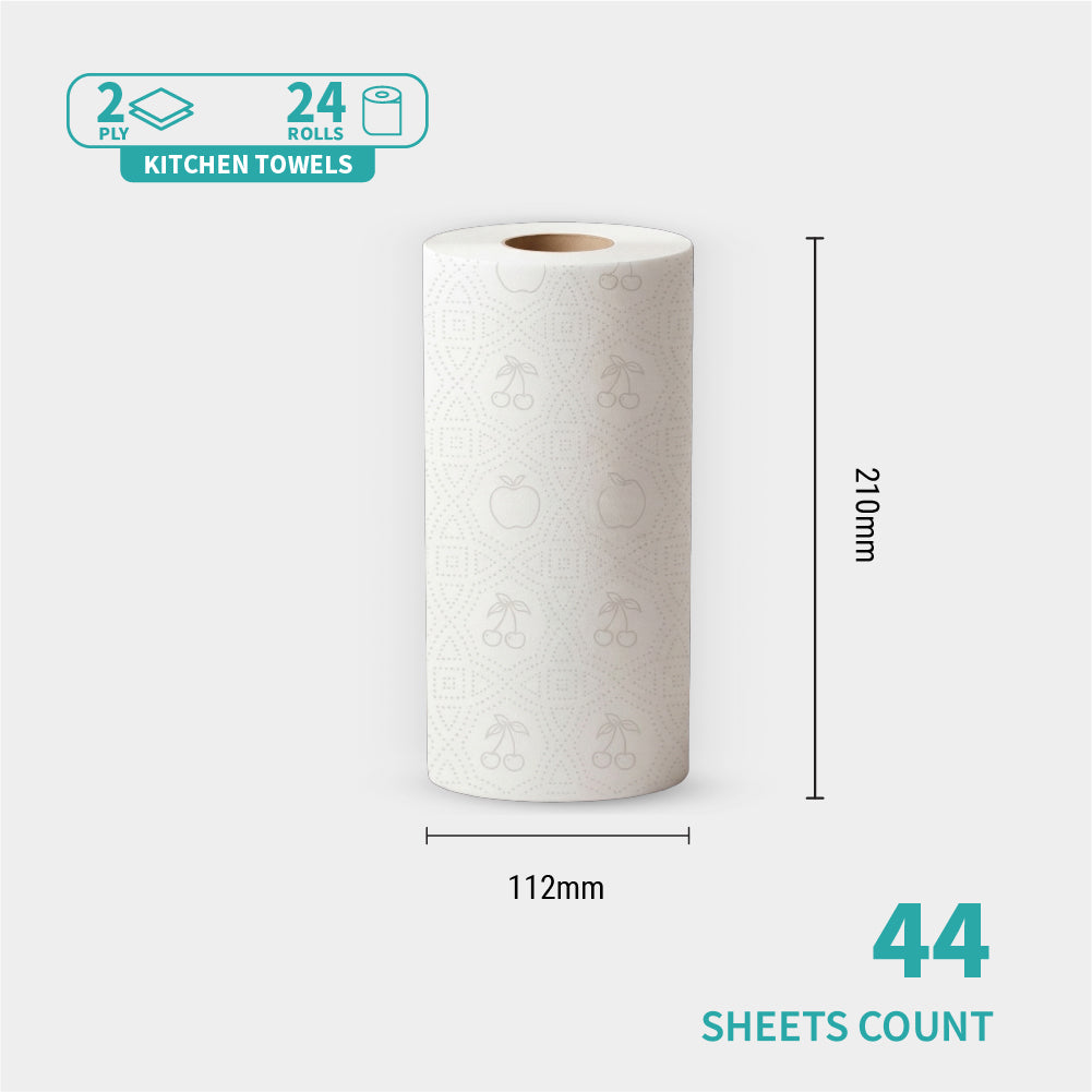Bloom 2ply Kitchen Towel 24 rolls